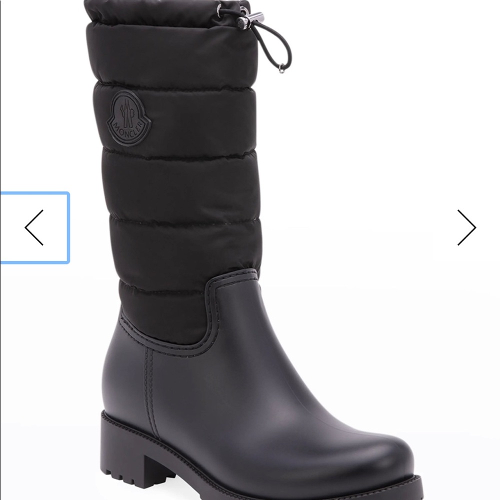 Moncler Ginette Down All weather boots size 37EU/7US  NIB